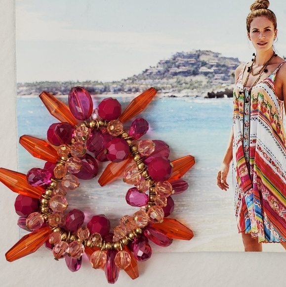 Citrus🏵Chunky Beaded Bracelet - Picture 5 of 6